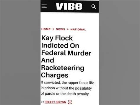 kay flock charge|Kay Flock Indicted On RICO Charges As He Awaits。